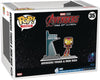 Pop Town Marvel Infinity Saga Age of Ultron Avengers Tower with Iron Man GITD PX Vinyl Figure #35