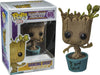 Pop Guardians of the Galaxy Dancing Groot Vinyl Figure Hot Topic Exclusive #65)