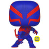 Pop Spider-Man Across the Spider Verse Spider-Man 2099 Glow in the Dark Vinyl Figure EE Exclusive
