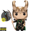 Pop Marvel Avengers Loki with Scepter Glow in the Dark Vinyl Figure EE Exclusive #985