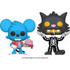 Pop Simpsons Treehouse Horror Itchy & Scratchy Vinyl Figure Hot Topic Exclusive #1267