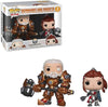 Pop Overwatch Reinhardt and Brigitte Vinyl Figure 2-Pack SDCC 2019 Exclusive