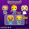 Pop Blacklight Bride of Chucky Chucky & Tiffany Vinyl Figure Hot Topic Exclusive 2-Pack