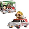 Pop Rides Ghostbusters Ecto-1 with Jillian Holtzmann Vinyl Figure