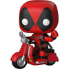 Pop Marvel Deadpool Deadpool on Scooter Vinyl Figure #48