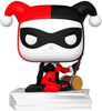 Pop Harley Quinn 30th Anniversary Harley Quinn with Cards Vinyl Figure GameStop Exclusive