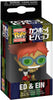 Pocket Pop Cowboy Bebop Edward on Scooter with EIN Vinyl Keychain