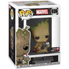 Pop Marvel Gamer Groot Sitting Vinyl Figure GameStop Exclusive #539
