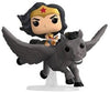 Pop Ride Super Deluxe Wonder Woman 80th Wonder Woman on Pegasus Vinyl Figure