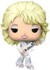 Pop Dolly Parton Dolly Parton in White Pantsuit Funko Shop Exclusive