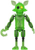 Five Nights at Freddy's Radioactive Foxy Glow in the Dark Action Figure