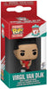Pocket Pop Liverpool Virgil Van Dijk Vinyl Key Chain