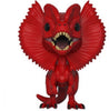 Pop Jurassic Park Red Dilophosaurus Vinyl Figure Target Exclusive