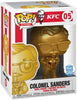 Pop KFC Gold Colonel Sanders Vinyl Figure Funko Shop Exclusive #05