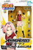 Anime Heroes Naruto Haruno Sakura Action Figure