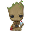 Pop Marvel Gamer Groot Sitting Vinyl Figure GameStop Exclusive #539