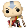Pop Avatar the Last Airbender Aang Crouching Metallic Vinyl Figure Funko Exclusive