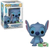 Pop Disney Lilo & Stitch Stitch with Record Player Vinyl Figure Funko Shop Exclusive #1048
