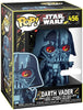 Pop Star Wars Retro Series Darth Vader Vinyl Figure Special Edition #456