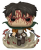 Pop Attack on Titan Battle Levi Blood Splattered Vinyl Figure AE Exclusive #1169