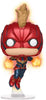 Pop Marvel Captain Marvel Fly Captain Marvel Glow in the Dark Vinyl Figure Special Edition