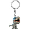 Pocket Pop Jurassic World Dominion Velociraptor Blue Keychain