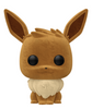 Pop Pokemon Eevee Flocked Vinyl Figure 2020 Wondercon Exclusive