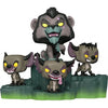 Pop Moment Disney Villains Villains Assemble Scar with Hyenas Vinyl Figure Hot Topic Exclusive