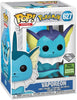 Pop Pokemon Vaporeon Diamond Collection Vinyl Figure 2021 ECCC Exclusive