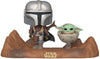 Pop Moment Star Wars Mandalorian Mandalorian and Child Vinyl Figure