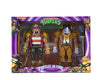 TMNT Turtles in Time Pirate Rocksteady & Bebop 2pk Retro Game Figure Set