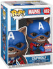 Pop Marvel Capwolf Vinyl Figure 2021 Summer Convention Exclusive #882