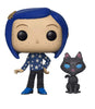 Pop Coraline Coraline w/ Cat Buddy Vinyl Figure