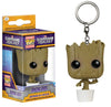 Pocket Pop Marvel Guardians of the Galaxy Dancing Groot Vinyl Key Chain