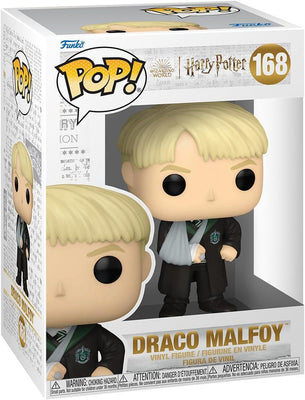 Pop Deluxe Harry Potter Prisoner of Azkaban Draco Malfoy with Broken Arm Vinyl Figure #168