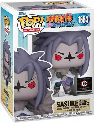 Pop Naruto Shippuden Sasuke Curse Mask 2 Vinyl Figure Chalice Exclusive #1664