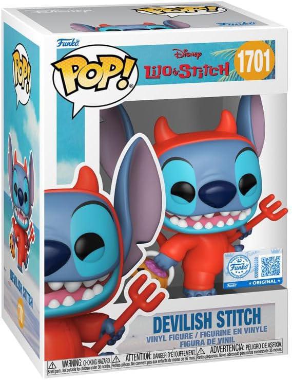 Pop Lilo & Stitch Devilsh Stitch Vinyl Figure #1701