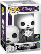 Pop Disney NBC Jack w/Snowflake Vinyl Figure Specialty Series Exclusive #1385