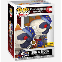 Pop Five Nights at Freddy's Sun & Moon Vinyl Figure Hot Topic Exclusive #919