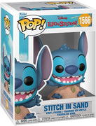 Pop Disney Lilo & Stitch Stitch in Sand Vinyl Figure #1566