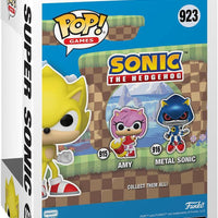 Pop Sonic the Hedgehog Super Sonic Vinyl Figure AAA Anime Exclusive #923