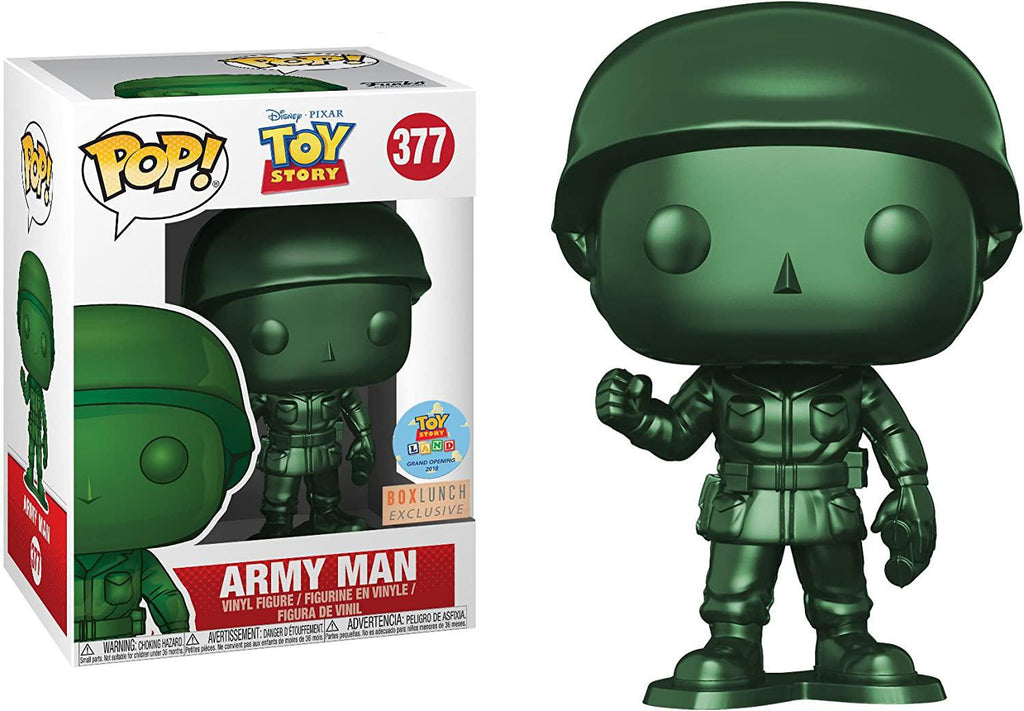 Pop Toy Story Metallic Army Man Vinyl Figure Box Lunch Exclusive #377