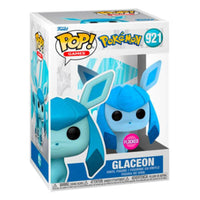 Pop Pokemon Glaceon Flocked Vinyl Figure Hot Topic #921