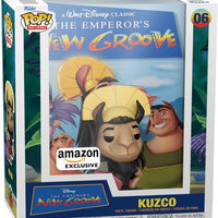 Pop VHS Cover Disney Emperor's New Groove Kuzco Vinyl Figure Amazon Exclusive #06