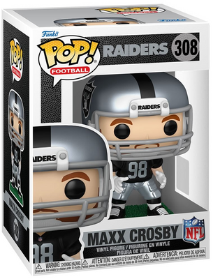 Pop NFL Raiders Maxx Crosby Vinyl Figure #308
