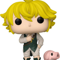 Pop Seven Deadly Sins Meliodas with Hawk Vinyl Figure #1497