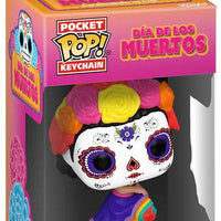 Pocket Pop Dia de los Muertos La Catrina Key Chain