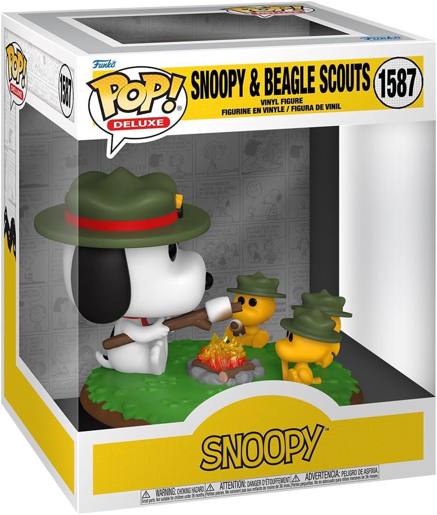 Pop Deluxe Peanuts Snoopy & Beagle Scouts Vinyl Figure #1587