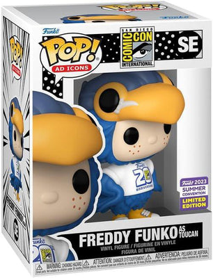 Pop Freddy Freddy Funko as Toucan SDCC Limited Exclusive