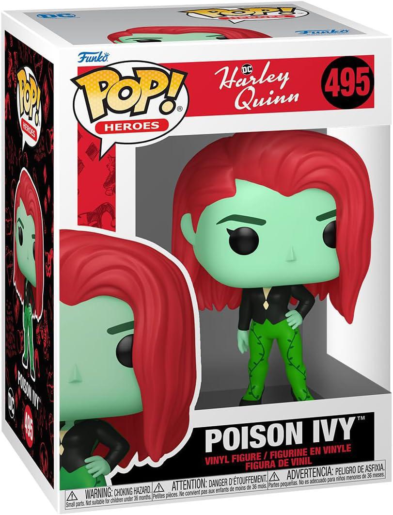 Pop DC Harley Quinn Poison Ivy Vinyl Figure #495